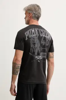 Puma tricou de antrenament pentru barbati GRAPHIC imagine