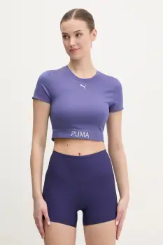 Puma tricou de antrenament Strong culoarea violet, 526805 imagine