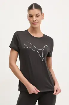 Puma tricou de antrenament Train All Day Essentials culoarea negru, 525892 imagine