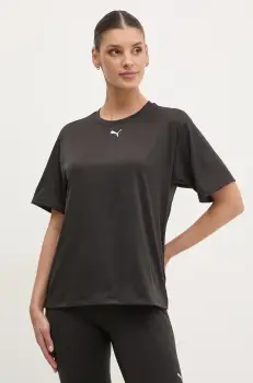 Puma tricou de antrenament Train All Day Essentials culoarea negru, 527139 imagine