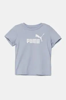 Puma tricou de bumbac pentru copii ESS No. 1 Logo Tee cu imprimeu, 684930 imagine
