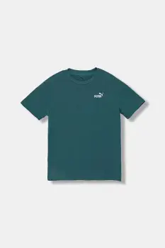 Puma tricou de bumbac pentru copii ESS Small No. 1 Logo imagine