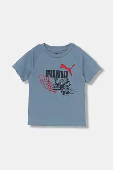 Puma tricou de bumbac pentru copii LITTLE RUNNERS Tee PS cu imprimeu, 688475 imagine
