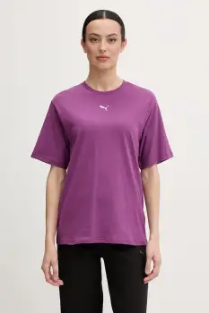 Puma tricou de femei din bumbac Essential Relaxed imagine