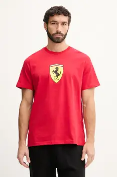 Puma tricou din bumbac Ferrari imagine