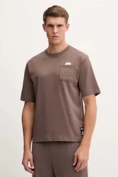 Puma tricou din bumbac PUMA x RIPNDIP culoarea maro, cu imprimeu, 633779 imagine