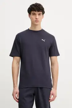 Puma tricou pentru barbati, cu bumbac Essential elevated imagine