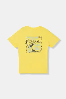 Puma tricou pentru copii, din bumbac MID90s imagine