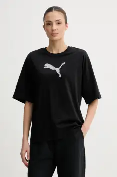 Puma tricou pentru femei, din bumbac GRAPHIC imagine
