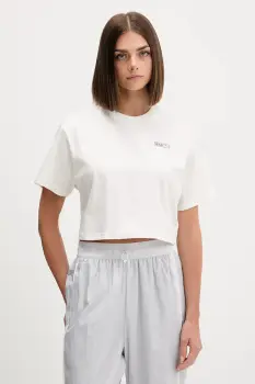 Puma tricou PUMA x ROSE culoarea bej, 633806 imagine