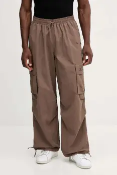 Puma x RIPNDIP pantaloni barbati, culoare maro, drepti 632417 imagine