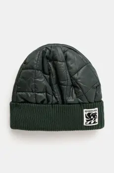 Quiksilver caciula Winter Beanie culoarea verde, EQYHA03391 imagine