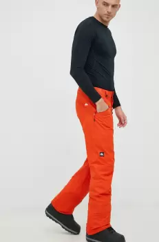 Quiksilver pantaloni Boundry barbati, culoarea verde imagine