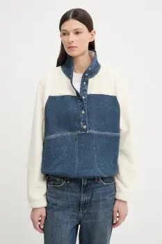 rag & bone Hanorac din polar pentru femei, din bumbac Miramar imagine