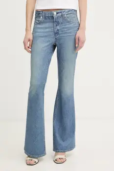 rag & bone pantaloni evazati pentru femei, cu vascoza Miramar Dhalia imagine