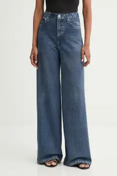 Rag & Bone pantaloni pentru femei, din bumbac imagine