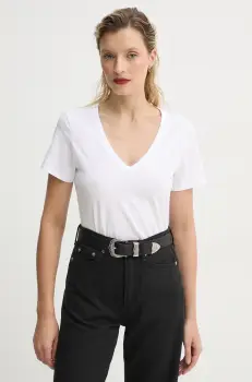 Rag & Bone tricou din bumbac femei, culoarea alb, W272C34CH imagine