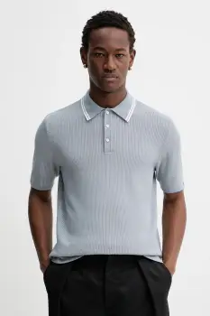 Rag & Bone tricou polo cu model, RH9125H6MCO imagine