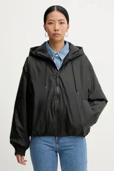 Rains geaca 17290 Lohja Bomber Jacket W3T1 culoarea negru, de iarna, 17290 imagine