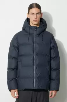 Rains geaca culoarea albastru marin, de iarna imagine