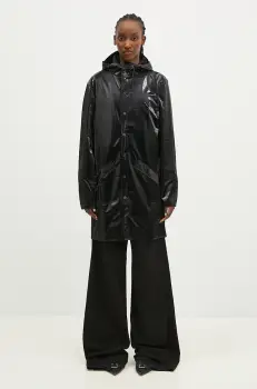 Rains geaca culoarea negru, de tranzitie, 12020.29 imagine