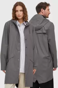 Rains geaca de ploaie 12020 Jackets culoarea gri, de tranzitie imagine