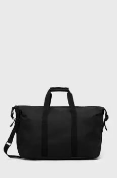 Rains geanta 13200 Weekend Bag culoarea negru imagine