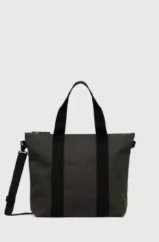 Rains geanta 14160 Tote Bags culoarea verde imagine
