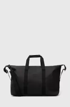 Rains geanta 14200 Weekendbags culoarea negru imagine