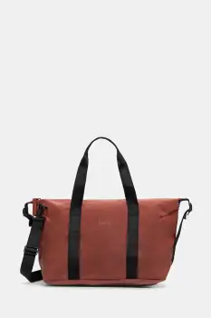 Rains geanta 14220 Hilo Weekend Bag Small culoarea portocaliu, 14220 imagine