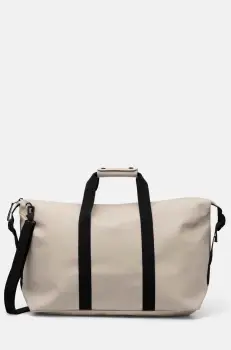 Rains geanta Hilo Weekend Bag W3 culoarea bej, 14200-26 imagine