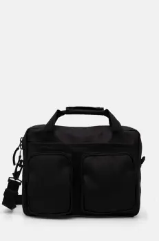Rains geanta laptop Texel Tech Bag W3 culoarea negru, 14250-01 imagine