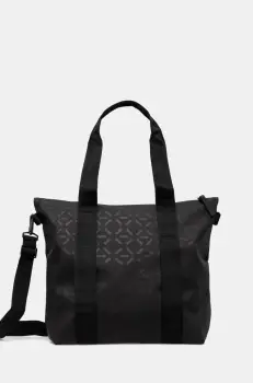 Rains geanta Tote Bag Mini W3 culoarea negru, 14160 imagine