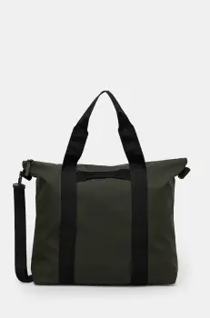 Rains geanta Tote Bag W3 culoarea verde, 14150.03 imagine