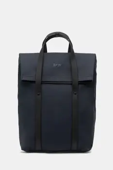 Rains rucsac 12940 2 Way Tote Backpack culoarea bleumarin, mare, uni, 12940 imagine