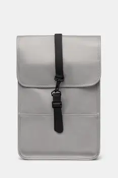 Rains rucsac 13020 Backpack Mini culoarea gri, mare, uni, 13020 imagine