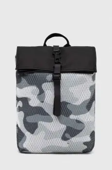 Rains rucsac 13350 Backpacks culoarea verde, mare, neted imagine