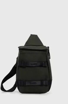 Rains rucsac 14560 Backpacks culoarea verde, mic, neted imagine