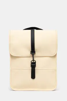 Rains rucsac Backpack Micro W3 culoarea galben, mare, uni, 13010 imagine