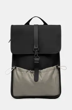 Rains rucsac Mix Backpack Mini culoarea negru, mare, uni, 14280 imagine