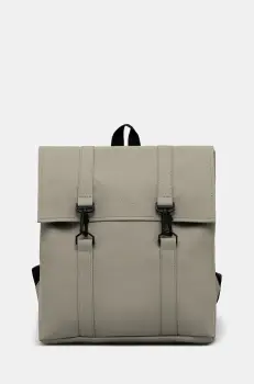 Rains rucsac MSN Bag Mini W3 culoarea verde, mare, uni, 13310 imagine