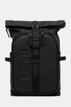 Rains rucsac Texel Moulded Backpack W3 culoarea negru, mare, uni, 13430.01 imagine
