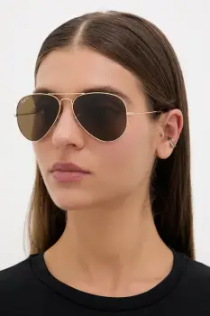 Ray-Ban ochelari de soare AVIATOR LARGE METAL imagine