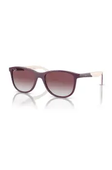 Ray-Ban ochelari de soare copii culoarea violet, 0RJ9077S imagine