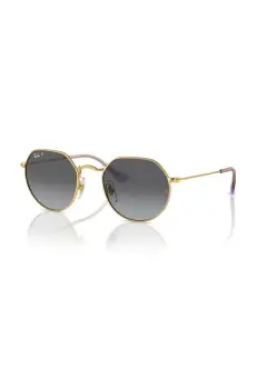 Ray-Ban ochelari de soare copii Junior Jack culoarea auriu, 0RJ9565S-Polarized imagine