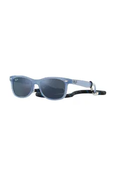 Ray-Ban ochelari de soare copii Junior New Wayfarer culoarea albastru marin, 0RJ9052S imagine