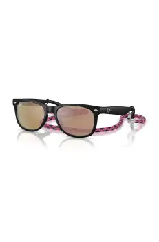 Ray-Ban ochelari de soare copii Junior New Wayfarer culoarea negru, 0RJ9052S imagine