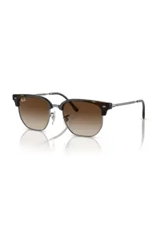 Ray-Ban ochelari de soare copii NEW CLUBMASTER culoarea maro, 0RJ9116S imagine