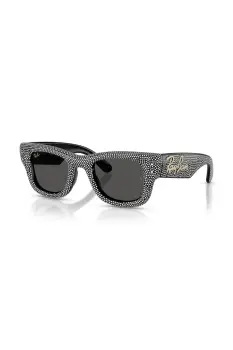Ray-Ban ochelari de soare culoarea argintiu, 0RB4940BP imagine