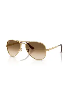 Ray-Ban ochelari de soare culoarea auriu, 0RB3925 imagine
